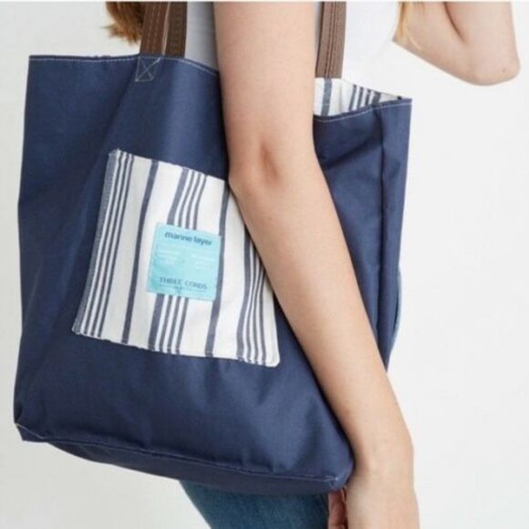 Marine Layer Handbags - Marine Layer Women's Reversible Santa Maria Bag